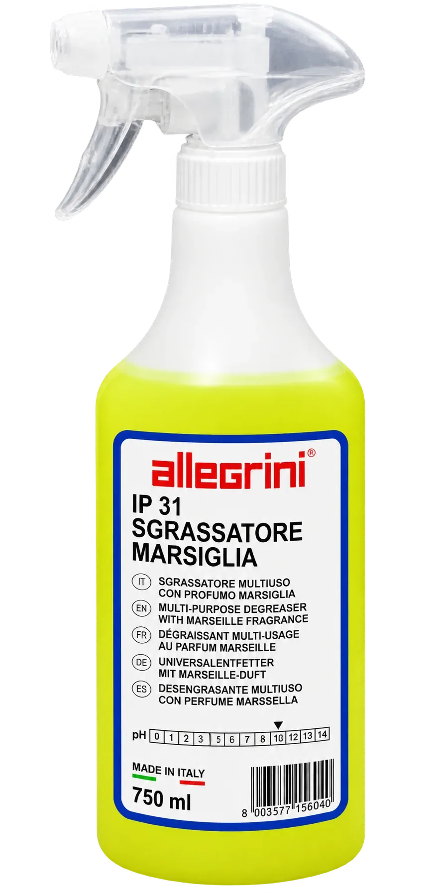 Allegrini IP 31 Sgrassatore Marsiglia univerzální odmašťovač s vůní Marseille
