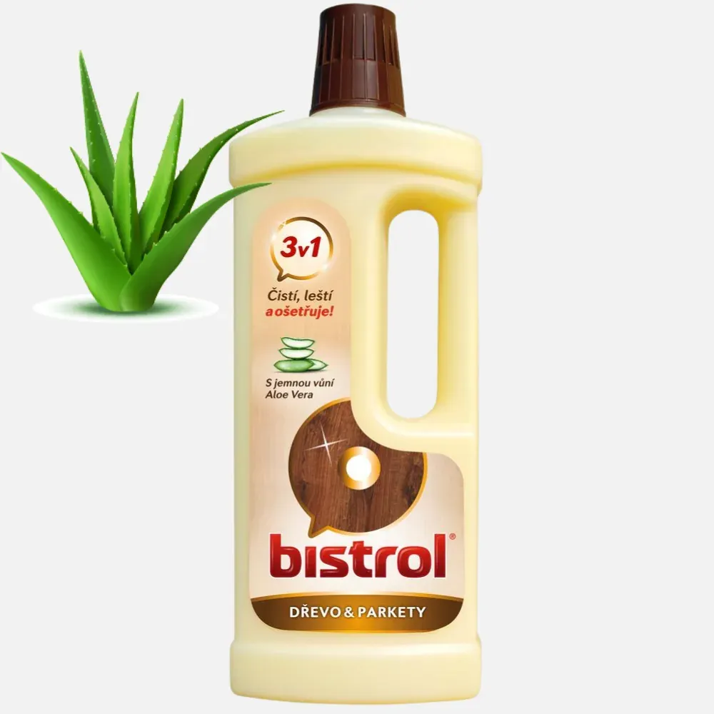 BISTROL 3v1 na dřevo a parkety 750ml