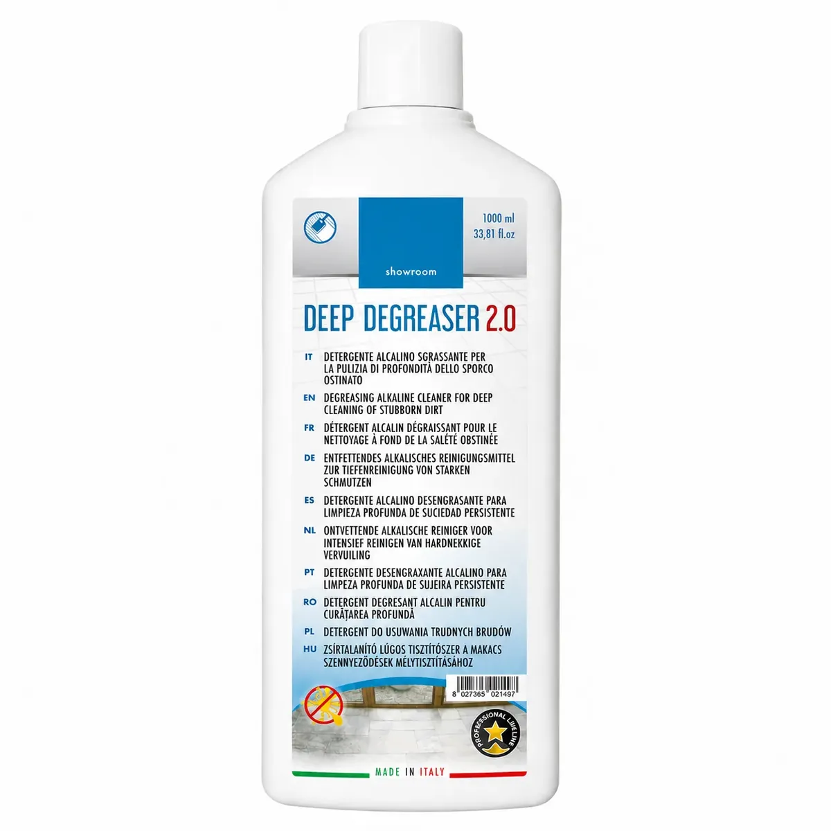 DEEP DEGREASER 2.0 alkalický odmašťovač pro hloubkové čištění kamenných povrchů