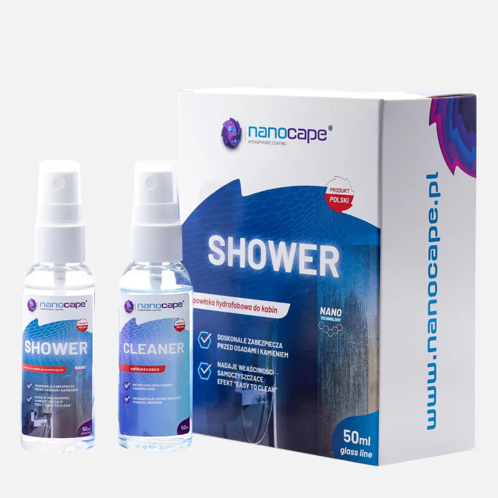 Sada na impregnaci sprchového koutu, Nanocape® Shower (2x 50ml)