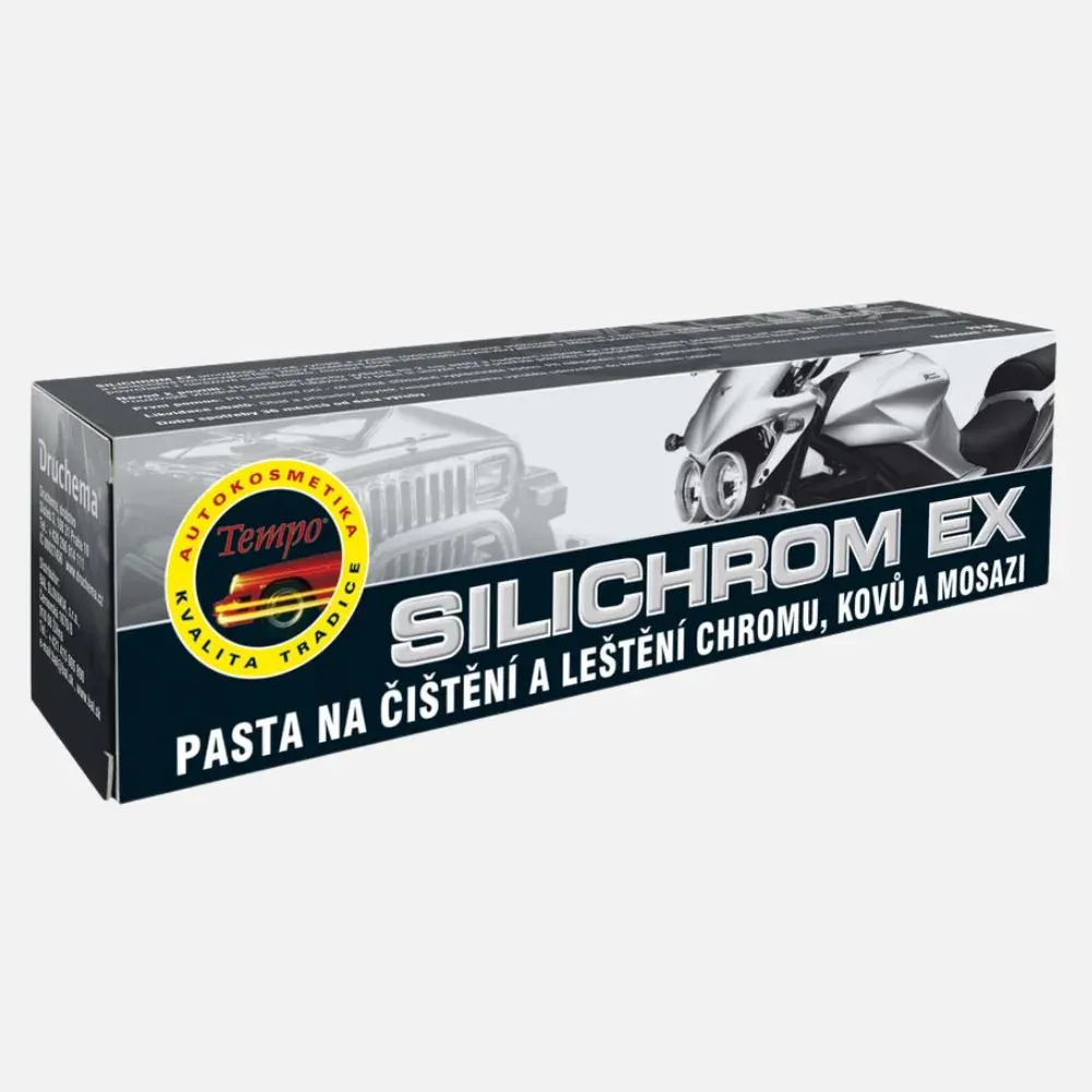 Silichrom Ex 120g leštící pasta na chromové součásti