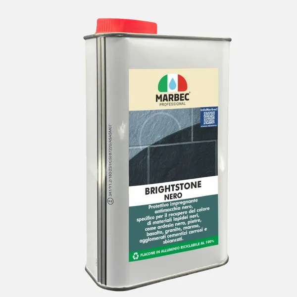 BRIGHTSTONE NERO impregnace s černým pigmentem na kamen a granit