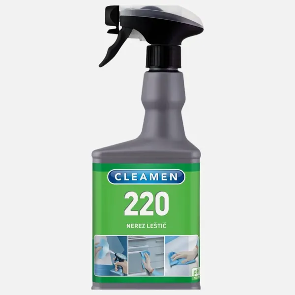 Čistič na nerez v kuchyni CLEAMEN 220