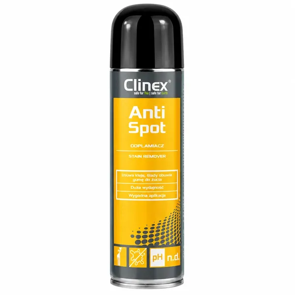 CLINEX ANTI-SPOT – profesionální odstraňovač skvrn na čalounění, koberce