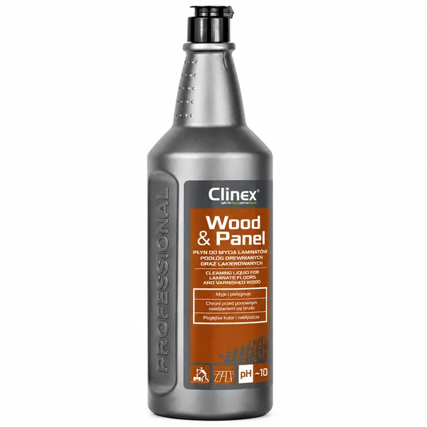 CLINEX WOOD&PANEL - čisticí a ošetřuje lakované podlahy