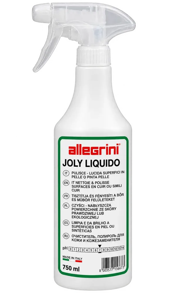Allegrini  Joly Liquido čistí, leští a chrání kůži
