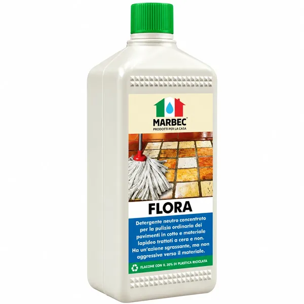 FLORA neutrální čistič na terakotové, kamenné a cementové podlahy