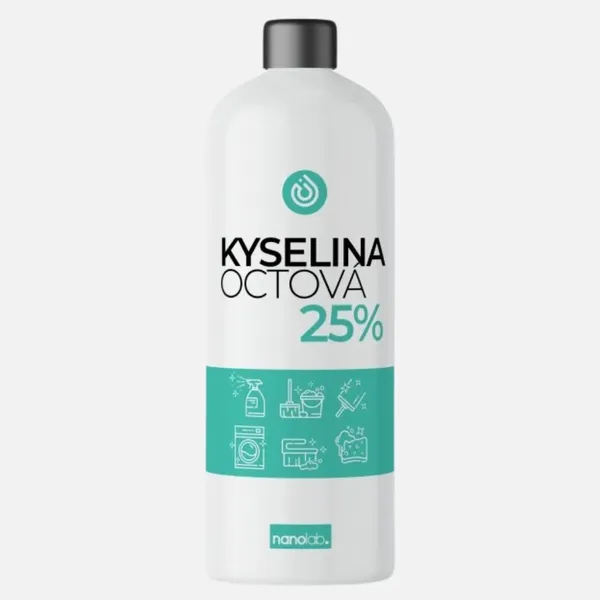 Kyselina octová 25% (1 L)