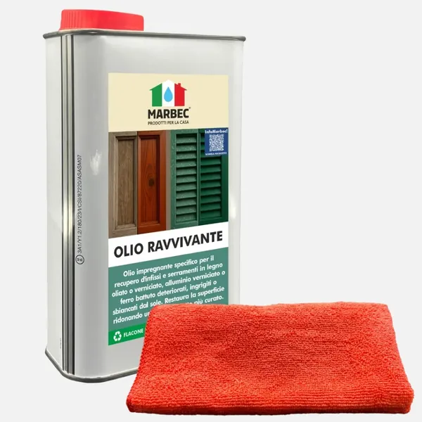 Regenerační impregnační olej pro okna, dveře a okenice OLIO RAVVIVANTE (1 L)