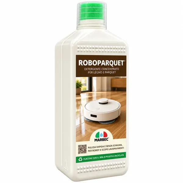 ROBOPARQUET® — Superkoncentrovaný čistič pro robotické mopy na parket, dřevo a WPC