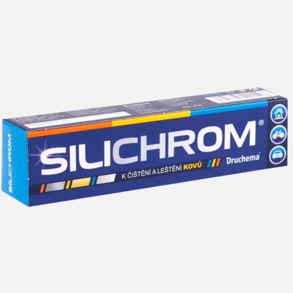 SILICHROM 90g Pasta na čištění a leštění kovů mosaz, nikl, hliník