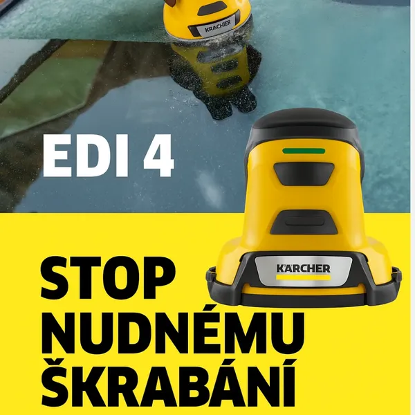 Elektrická škrabka na led EDI 4