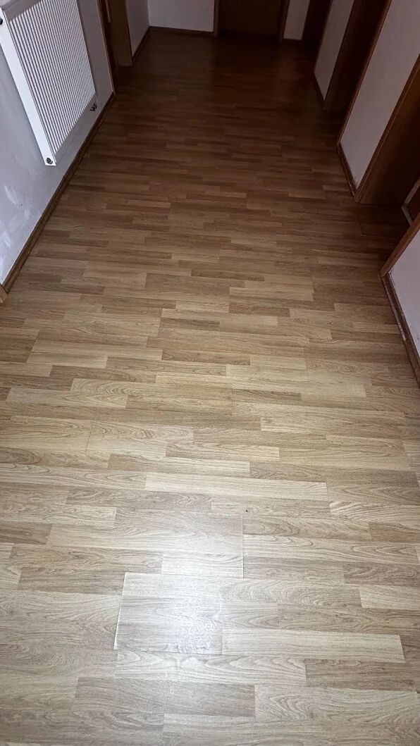 Podlaha po vyčištění